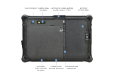 SANTINEA Serveur Rack Tablette tactile étanche eau et poussière IP66 - Incassable - MIL-STD 810H - MIL-STD-461G - Durabook R8