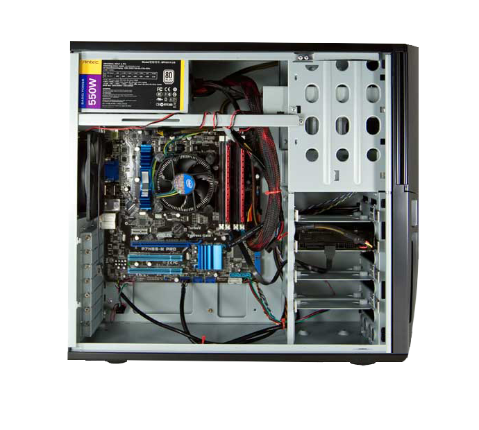 Sonata 390 - Ordinateur PC très silencieux avec Linux - Système de refroidissement - SANTINEA