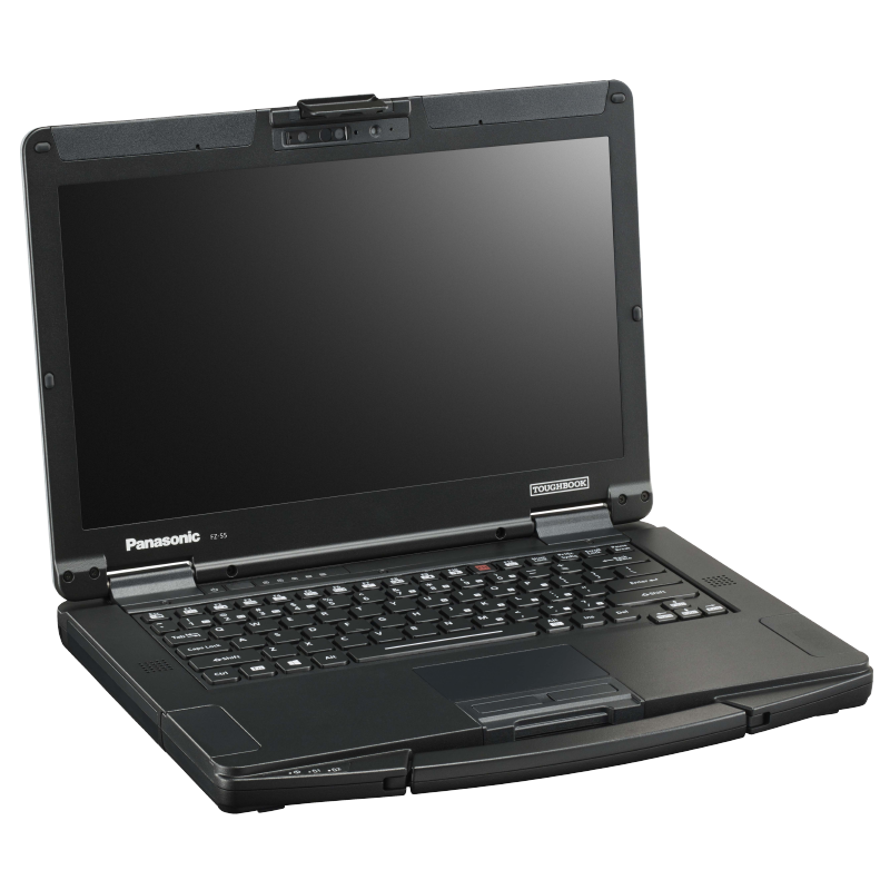 Toughbook FZ55-MK1 HD - PC portable durci IP53 Toughbook 55 (FZ55) Full-HD - FZ55 HD vue de gauche - SANTINEA
