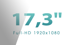 SANTINEA - CLEVO W671SCQ1 - Ecran de très haute qualité zéro pixel défectueux