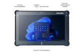 SANTINEA Durabook R11L Tablette tactile étanche eau et poussière IP66 - Incassable - MIL-STD 810H - MIL-STD-461G - Durabook R11