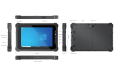SANTINEA Tablette KX-8R Tablette incassable, antichoc, étanche, écran tactile, très grande autonomie, durcie, militarisée IP65  - KX-8J