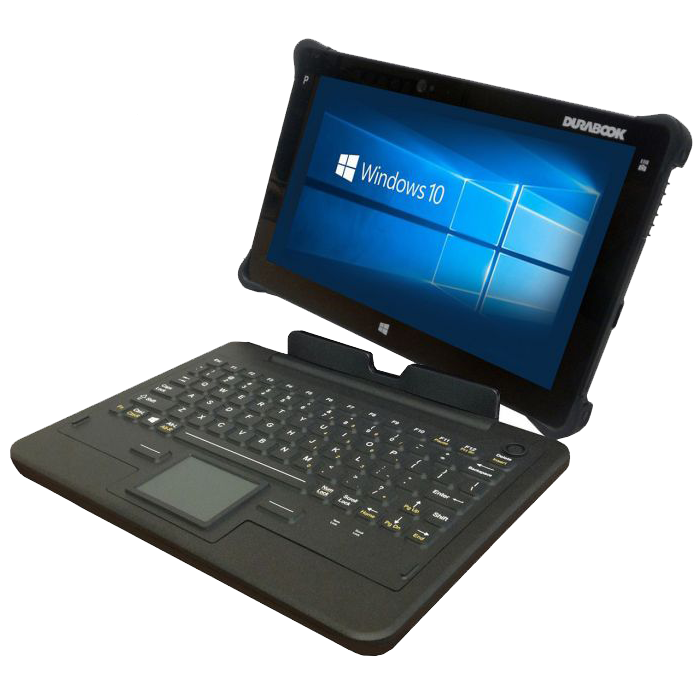 SANTINEA - Tablette Durabook R11 ST - tablette tactile durcie Full HD IP66 avec clavier amovible