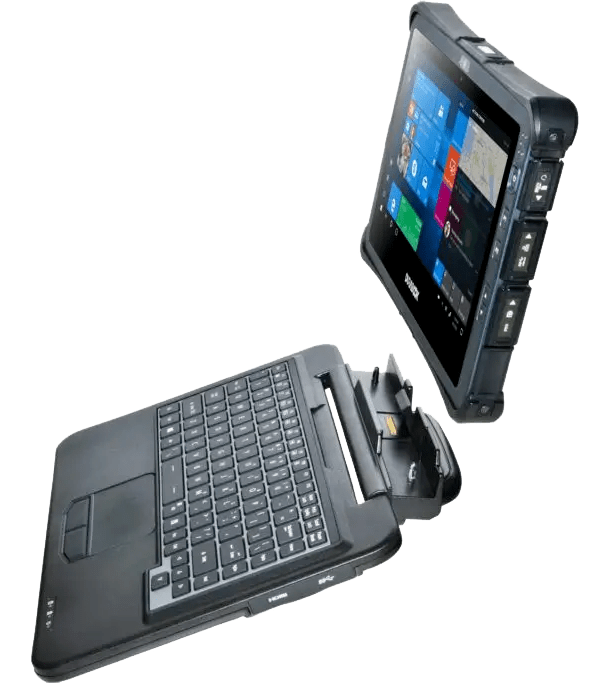 SANTINEA - Tablette Durabook U11I AV - tablette tactile durcie Full HD IP66 avec clavier amovible